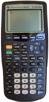[TI 83 Plus Graphing Calculator]