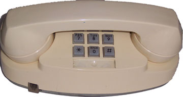 [Western Electric Princess Touch Tone Phone]