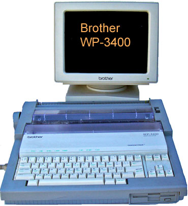 [Brother WP-3400 Word Processor]