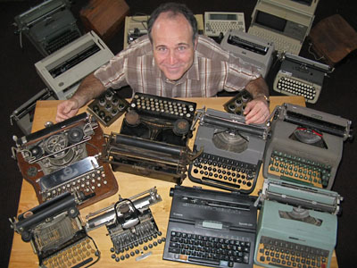 [Mr. Martin with Typewriters]