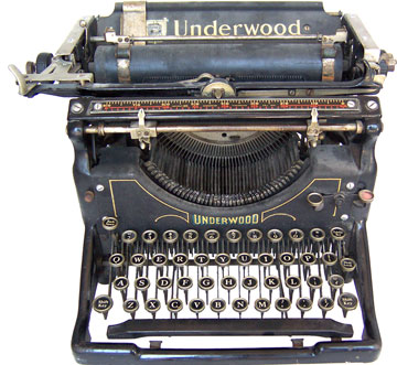 [Underwood Model 5]