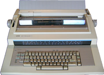 [Xerox Memorywriter 6010]